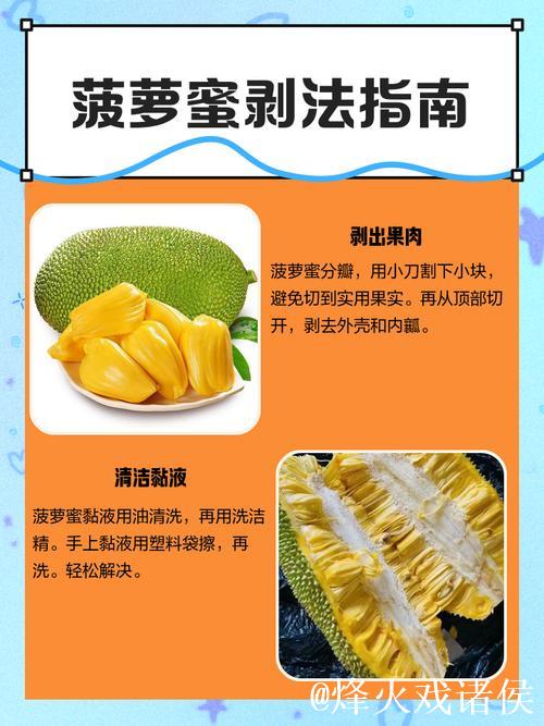 “详细讲解菠萝蜜怎么吃的实用视频教程”